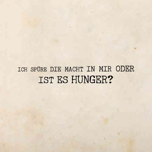 Hunger?